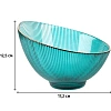 Салатник Frost stripe (зелен)d=17,2см h=12,5см v=650мл(стекло),9950317-4