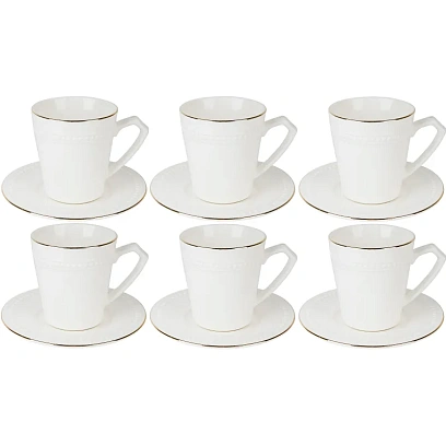 Набор чайный 12пр. Prime (6 персон) v=340мл (подарочная уп.), 0380059