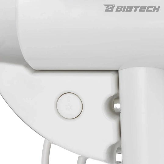 Фен BigTech JCX 502/1800, настенный,белый с подсветкой