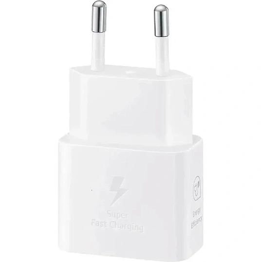 Зарядное устройство сетевое Samsung EP-T2510 25W Type-C  White + cable