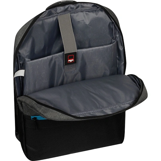 Рюкзак для ноутбука BigTech Special 17.3 LBP-BT-03BKGR, черно-серый