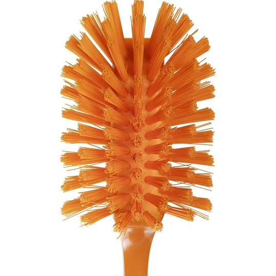 Щетка для посуды 255х28 мм полужесткая 0,08 кг.,оранжевый 10463-7