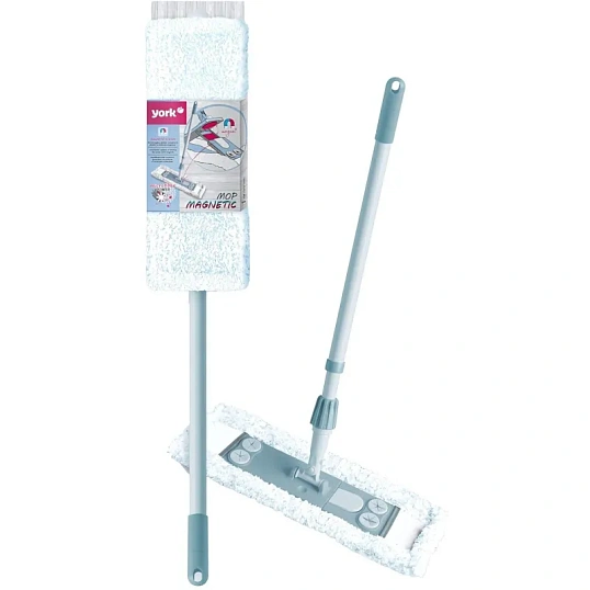 Швабра YORK Магнетик с телескопической рукояткой 145см 81690
