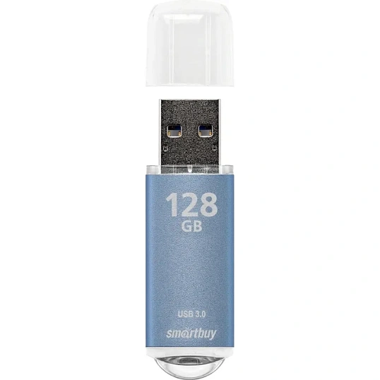 Флеш-память Smartbuy UFD 3.0/3.1 128GB V-Cut Blue (SB128GBVC-B3)