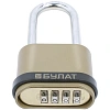 Замок навесной кодовый_УЗК Булат ВС 564-01 (41xd=7x58) ЦАМ золото(дл.дужка)