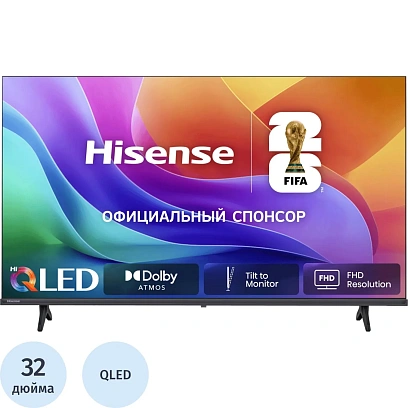 Телевизор Hisense 32A5S, QLED, FHD, смарт