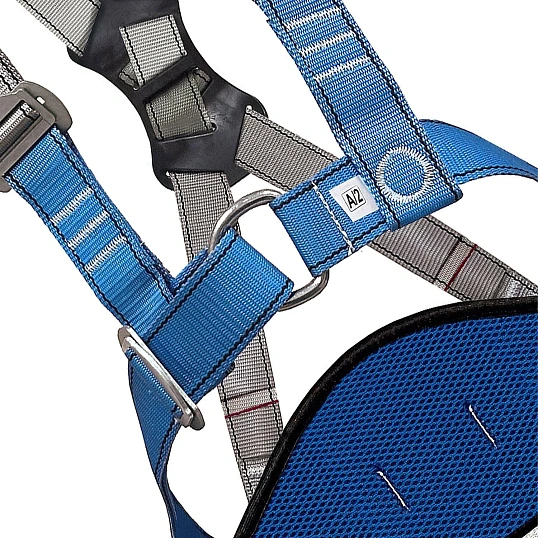 Привязь страховочная УСП-2Ж4-4 серияКОМФОРТ(шир.кушак,ножн/наплеч.компенс)К