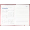 Ежедневник недатированный ATTACHE Soft touch А5, 140х200мм, 136л, красный