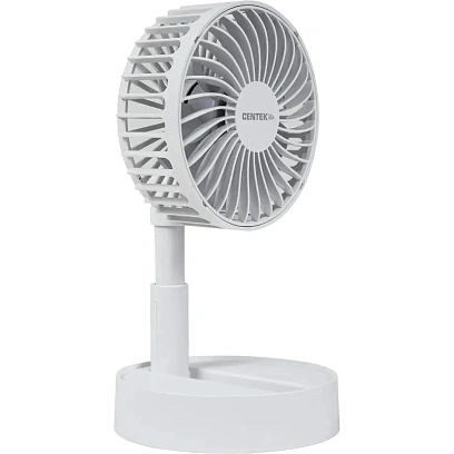 Вентилятор Centek CT-5044,настольный,Аккумулятор 1800мАч/ 4Вт/ 3скор
