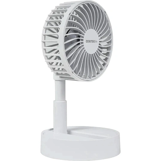 Вентилятор Centek CT-5044,настольный,Аккумулятор 1800мАч/ 4Вт/ 3скор