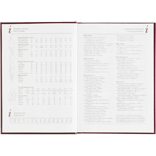 Ежедневник датированный 2026 А5+ IDEAL NEW бордовый 3-344/04