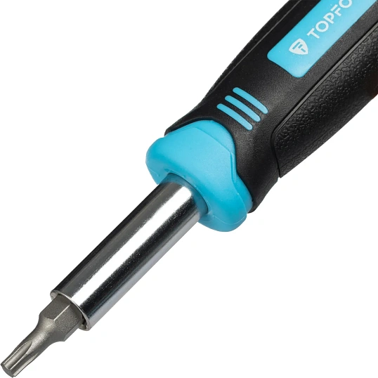 Набор отверток Topfort с трещоткой, битами, головками, 78 предм (9113478)