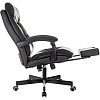 Кресло VB_EChair 624 PU PM черный эко.кожа  подст.для ног