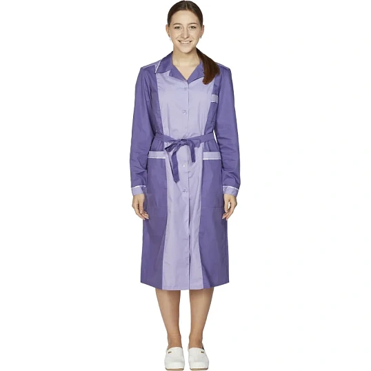 Халат для горничных и уборщиц жен.  у09-ХЛ  (р.56-58)р.170-176