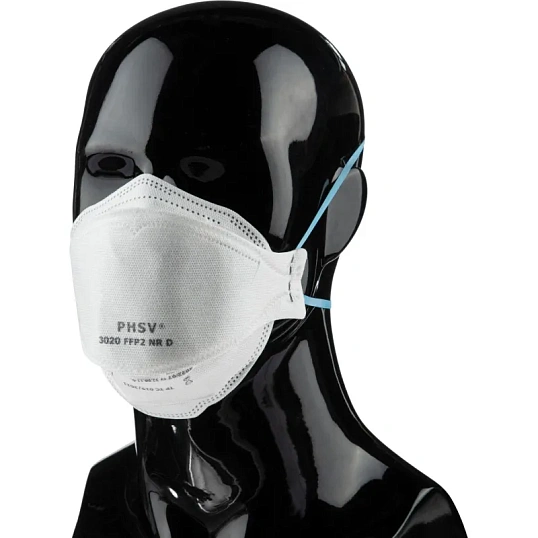 Полумаска фильтрующая PHSV 3020 без кл FFP2 до 12ПДК 10шт/уп