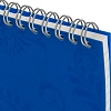 Блокнот Комус Русская серия,А7,50л,евроспираль,синий, клетка,