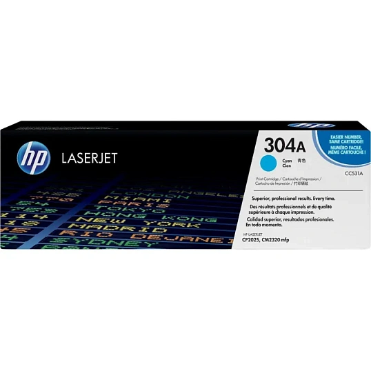 Картридж лазерный HP 304A CC531A гол. для CLJ 2025/2320