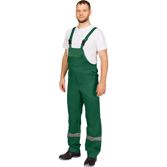 Костюм рабочий летний муж. л16-КПК с СОП зел/желт (р.44-46) 182-188