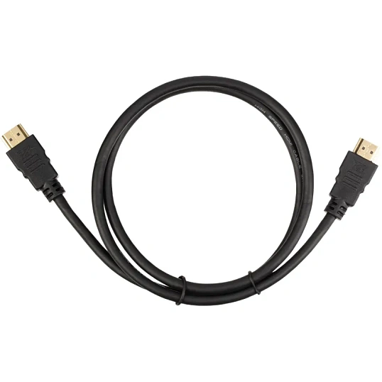 Кабель Bigtech (OAVDC12) HDMI 4K 2.0 M/M, 1 м, чер