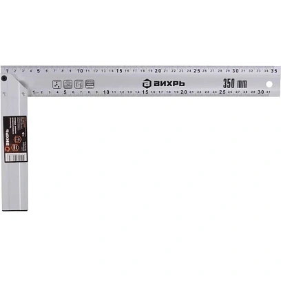 Угольник алюминиевый литой 350мм Вихрь 73/11/3/4