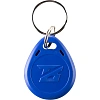 Брелок бесконтактный Bigtech EM-Marine чтение, с номером синий (100шт/уп)