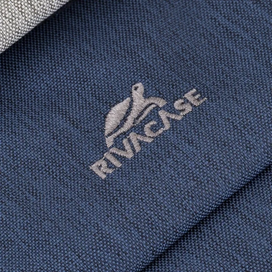 Рюкзак для ноутбука RIVACASE 7567 grey/dark blue 17.3/6