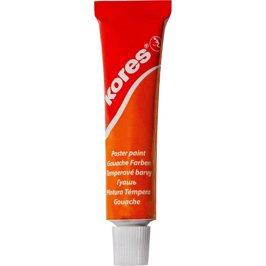 Краски темперные KoresTemperasв пластик.пенале,тюб.12 мл,12цв набор 72412