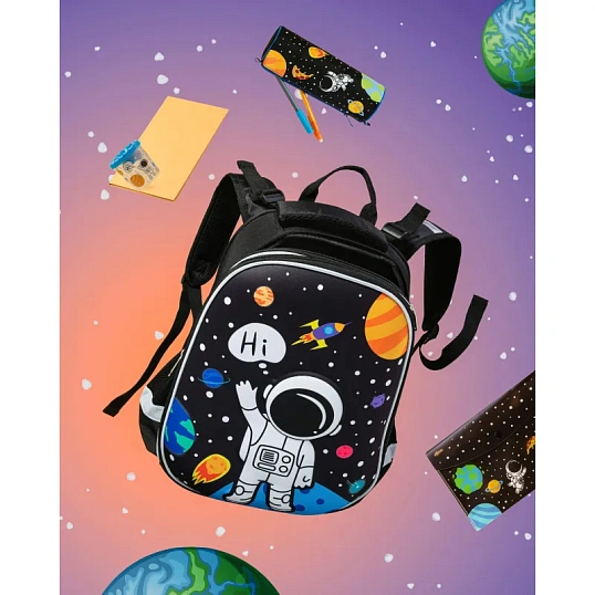 Ранец   3D Space, 2 отд., эргоном. спинка