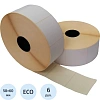 Термоэтикетки ЭКО 58х60, 3000 шт/рул, вт.40, 6 рул/уп