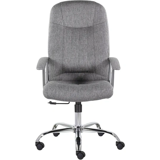 Кресло UP_EChair СН-277 Бостон В Айс хром Moderno 02 (серый)