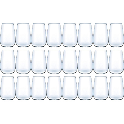 Набор стаканов Хайбол 400 мл. d=81 мм. h=125 мм. Габи, 24шт/уп, 70067