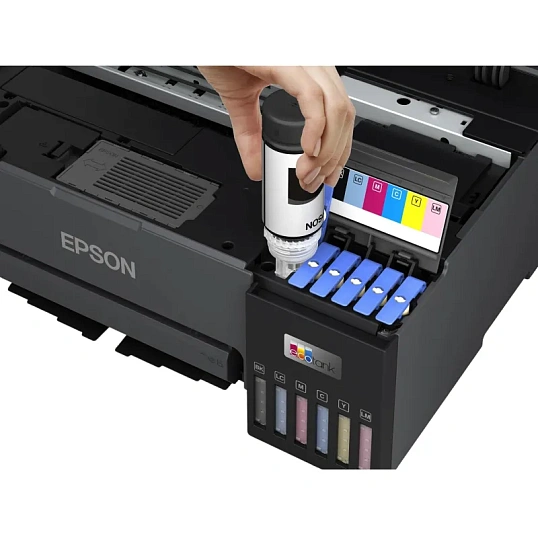 Принтер Epson L8050 (C11CK37405), A4, 22 стр/мин, 5760x1440 dpi, USB, WiFi