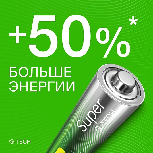 Батарейка GP Super AAA/LR03/24A (24ARS-2SB4/24AA21RA-2CRS4) 96шт/уп, 4шт/бл