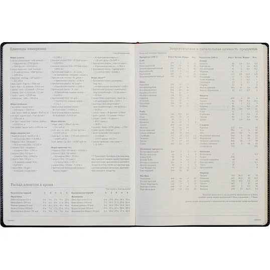 Еженедельник недатированный синий,A4,222х302мм,128 стр.,Br.V.PROFY 3-098/01