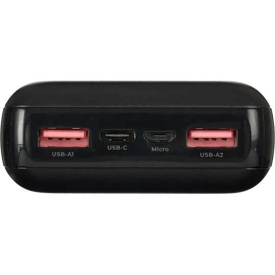 Внешний аккумулятор BigTech (BT-PB-20-BL-15) 20000 mAh черный