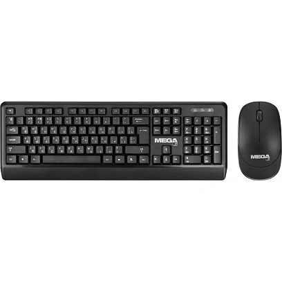 Набор клавиатура+мышь ProMega jet WKMC003 USB WLS RT/1+1 АА/dpi1200/3кн/чер