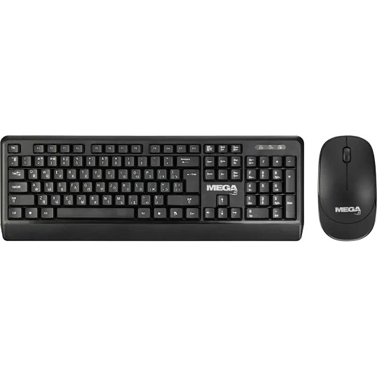 Набор клавиатура+мышь ProMega jet WKMC003 USB WLS RT/1+1 АА/dpi1200/3кн/чер