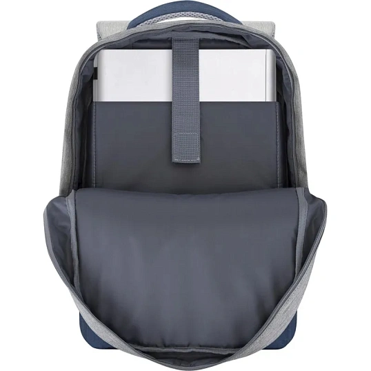 Рюкзак для ноутбука RIVACASE 7562 grey/dark blue 15.6/6