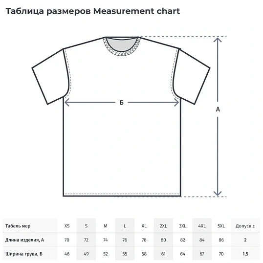 Футболка (160 г.) с кор.рукавом синяя 5XL(ЗД594075)
