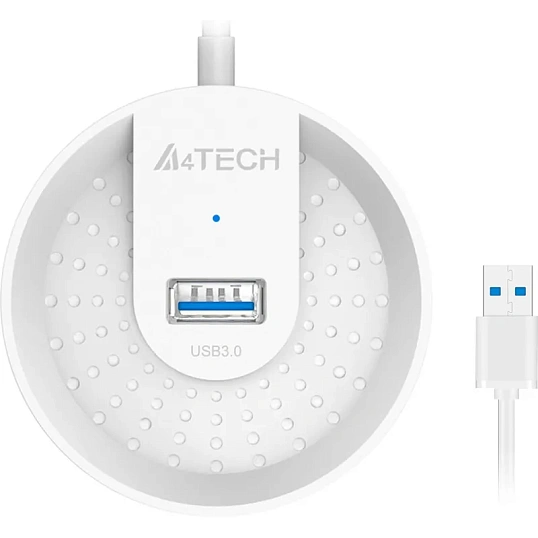Разветвитель USB 3.0 A4Tech HUB-30 4порт. белый