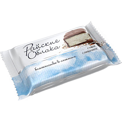 Конфеты шоколадные Райские облака суфле Сливочное, 2кг