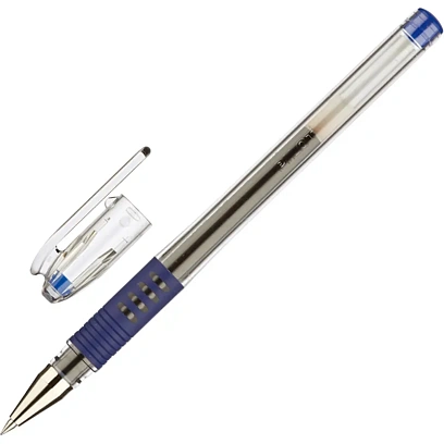 Ручка гелевая неавтомат. PILOT BLGP-G1-5 резин.манжет. синяя 0,3мм