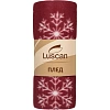 Плед флис Luscan, 130x170 см, 160 г/м2, метель красный