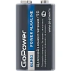 Батарейка GoPower Крона 6LR61 BL1 Alkaline 9V (1/10/240) 1шт