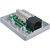 Розетка настенная TWT TWT-SM1-45/6-WH, 1 порт RJ-45 категории 6, UTP, белая