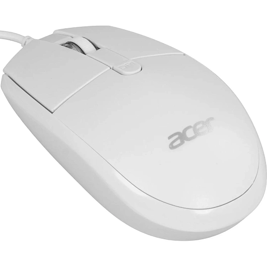 Мышь компьютерная Acer OMW401 белый оптич. 2000dpi USB 4but (ZL.MCEEE.030)