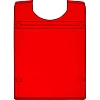 Лоток горизонтальный Attache Line прозрачный бордовый 340х255х63мм
