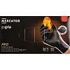 Перчатки одноразовые нитрил GOGRIP BLACK цв.черный (25 пар/уп) р.L,ПС