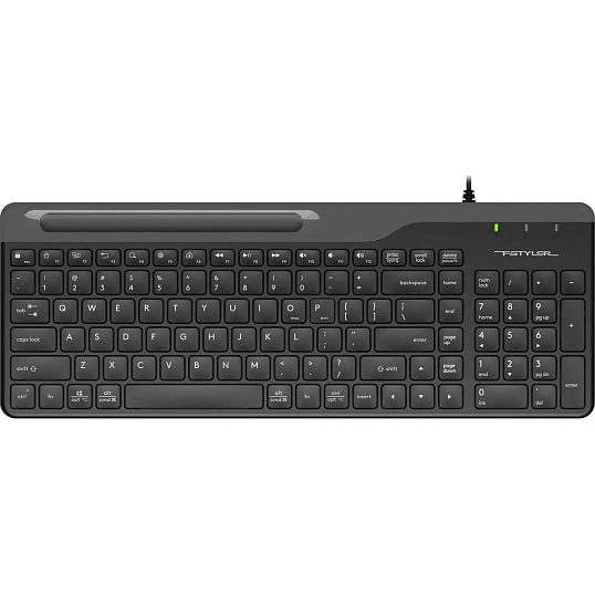 Клавиатура A4Tech Fstyler FK25 черный USB slim