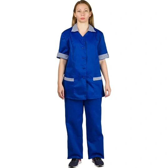 Костюм для горничных и уборщиц женский у07-КБР вас. (р.52-54) 170-176